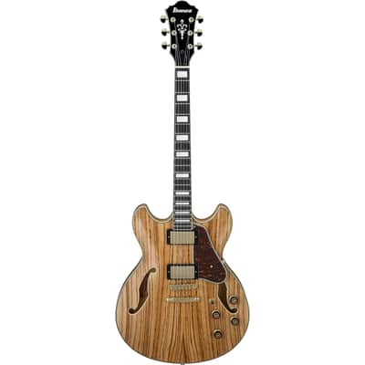 Ibanez Artcore Expressionist AS93ZW-NT 6-String Semi-Hollow Electric Guitar with Macassar Ebony Fretboard, Right-Handed, Natural image 2