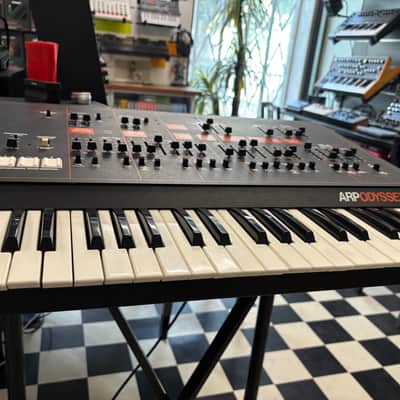 ARP 2823 Odyssey Mark III Monophonic Analog Synthesizer 1979 - 1981 - Black / Orange image 3