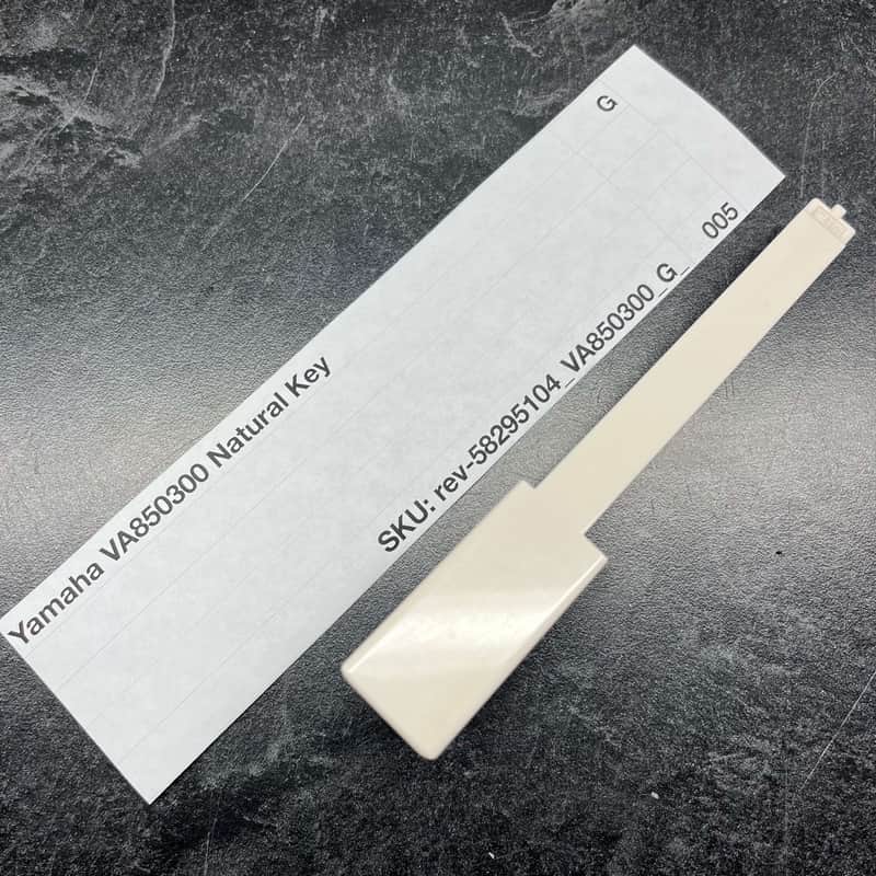 ORIGINAL Yamaha Replacement G Key (Yamaha C61K6 Keybeds) (VL57030R/VA850300) for SY22/35/55, DX11, DS55, S30, AN1X, CS6X, V50, W7, YS200, and Korg 707 image 1