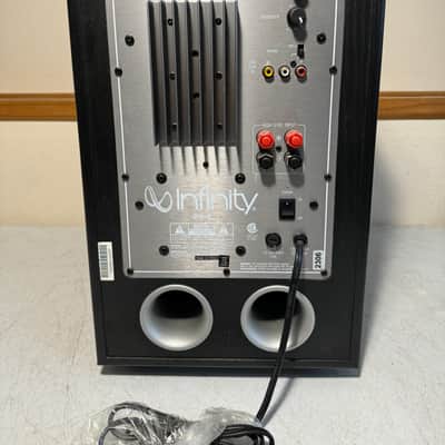 Infinity PS-8 Powered Subwoofer Bass Sub Home Theater Audiophile Crossover Dolby image 7