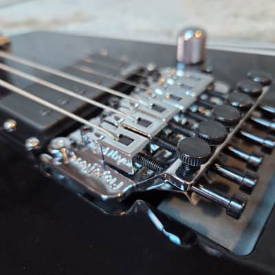 ESP LTD Alexi Laiho Sawtooth SE 20th Anniversary 2026 - black with white stripes image 4