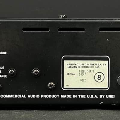 JBL UREI 5547A Thirty-Band 1/3-Octave Graphic Equalizer image 7