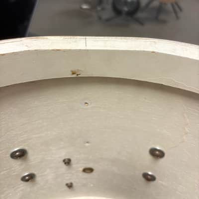 Leedy & Ludwig 3160 "Triumphlal" 15"x12" Parade Snare Drum - Marine Pearl (1952) image 13