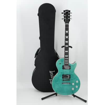 Gibson Les Paul Modern Figured Guitar w/ Hardshell Case - Seafoam Green image 9
