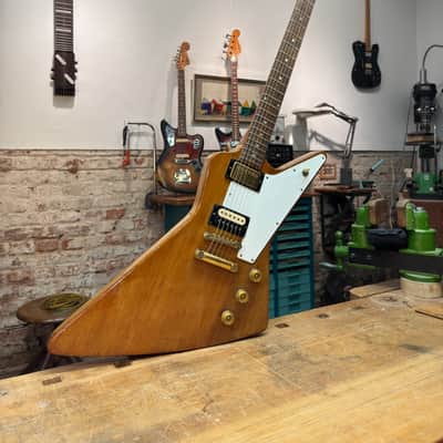 Gibson Explorer Limited Edition Mahogany 1976 - Natural image 1