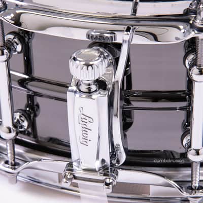 Ludwig Black Beauty 5x14 Snare Drum w/ Tube Lugs image 6