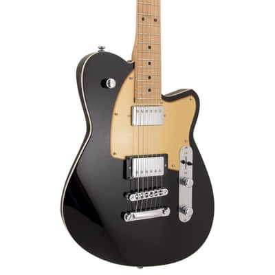 Reverend Charger HB in Midnight Black image 1