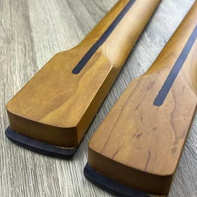 Maple Wood Guitar Strat Style Neck, 22 Frets Rosewood Fingerboard image 4