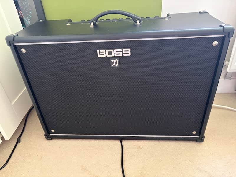 Boss KTN-100 Katana 100-Watt 1x12" Modeling Guitar Combo 2016 - 2019 - Black image 1