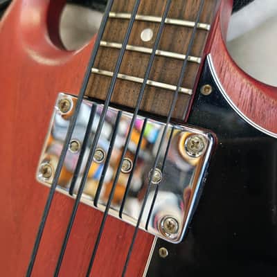 Gibson SG Standard Bass Faded 2009 - 2014 - Worn Cherry image 5