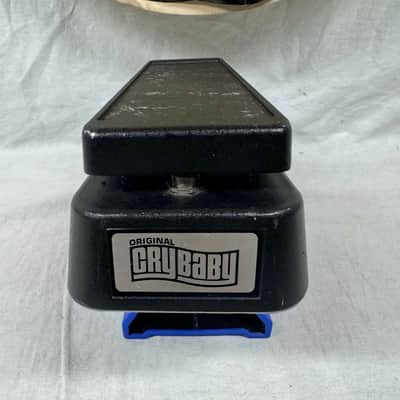 Dunlop GCB-95 gcb95 Cry Baby crybaby Wah Pedal - brown PCB 1980s - - missing rubber tread topper image 9