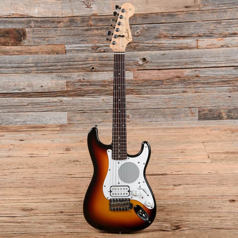 Fender ST-Champ Mini Stratocaster MIJ with Built In Speaker | Reverb