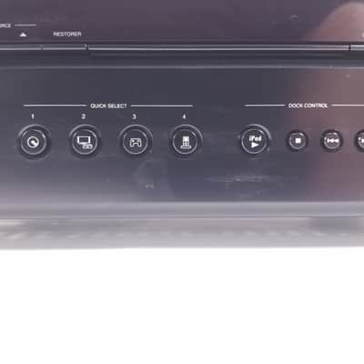 Denon avr-1312 black with remote + manual + subwoofer image 2