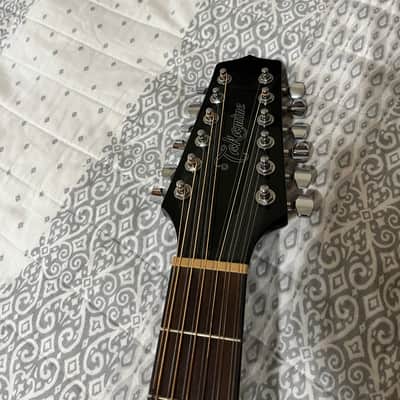 Takamine GD30CE-12 BLK G30 Series 12-String Dreadnought Cutaway Acoustic/Electric Guitar 2010s Gloss Black image 11