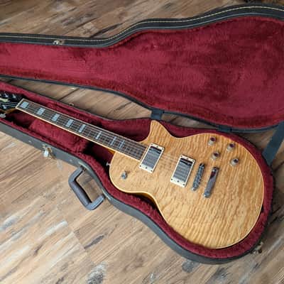 1998 Guild Bluesbird Electric Guitar Natural Flame Top Factory Duncan's W/OHSC image 2