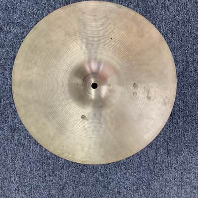Zildjian 14" A. Zildjian '60s Stamp New Beat Hi-Hat Cymbals (Pair) 1963 - 1969 - Traditional image 2