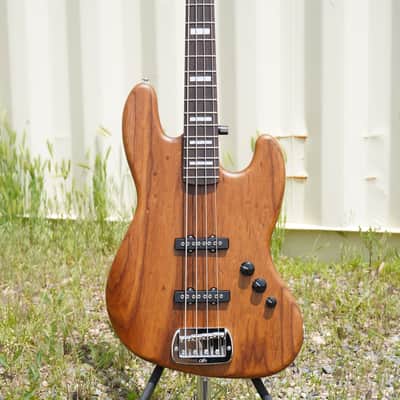 G&L USA Custom Shop JB Satin Frost 4-String Electric Bass Guitar w/ Black Tolex Case (2025) image 6