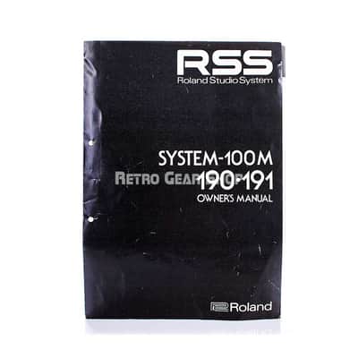 Roland System 100m Rate Vintage Analog Synthesizer Modular 100 M 112 121 130 140 150 image 15