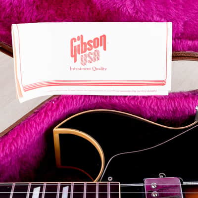 1989 Gibson ES-175 Sunburst w/ Mahogany Back/Sides, 100% Original w/ Case & Hangtag image 21