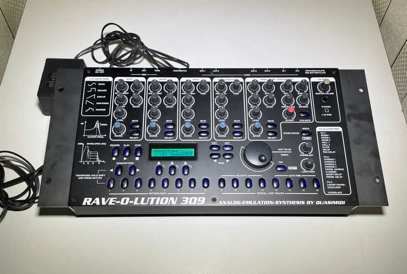 Quasimidi Rave-O-Lution 309 Black Panel Ver3.00 image 1