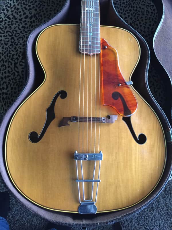 Kay K-62 "Television" Model (1937-1939) Natural Carved Archtop image 1