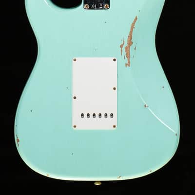Fender Custom Shop "The 63" 1963 Stratocaster Relic Surf Green 65 C (151) image 7
