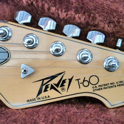 Peavey T-60 Solid Body Electric Guitar, Made In USA 1981, Pro Serviced, OHSC image 3