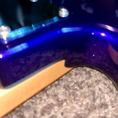 1998 Fender Standard Jazz Bass V 5 string electric bass guitar with fender ata Hardshell case image 11