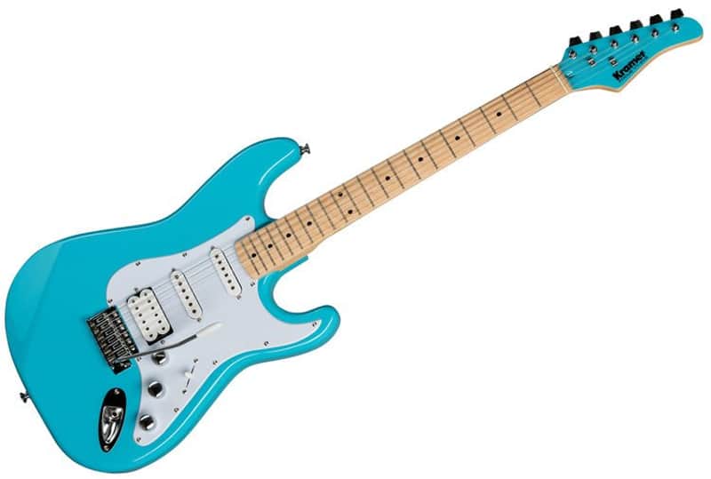 Kramer Focus VT-211S Electric Guitar - Teal image 1