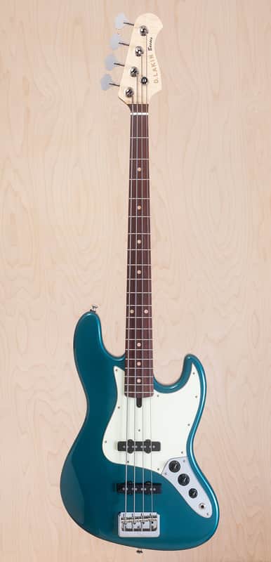 D. Lakin Basses 6034 (J Bass) 2020 Ocean Turquoise image 1