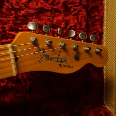 Fender 1955 Telecaster Custom Shop 2022 - 2 Tone Wide Fade Sunburst image 11