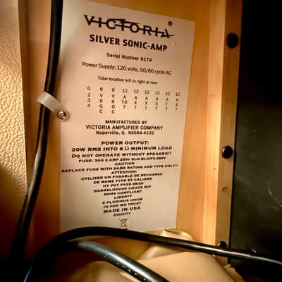 Victoria Silver Sonic ~2020 - Two Tone image 9