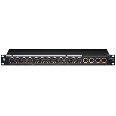Mamba 16 XLR Male to 2 DB25 Tascam Analog Pinout 1RU Patch Bay