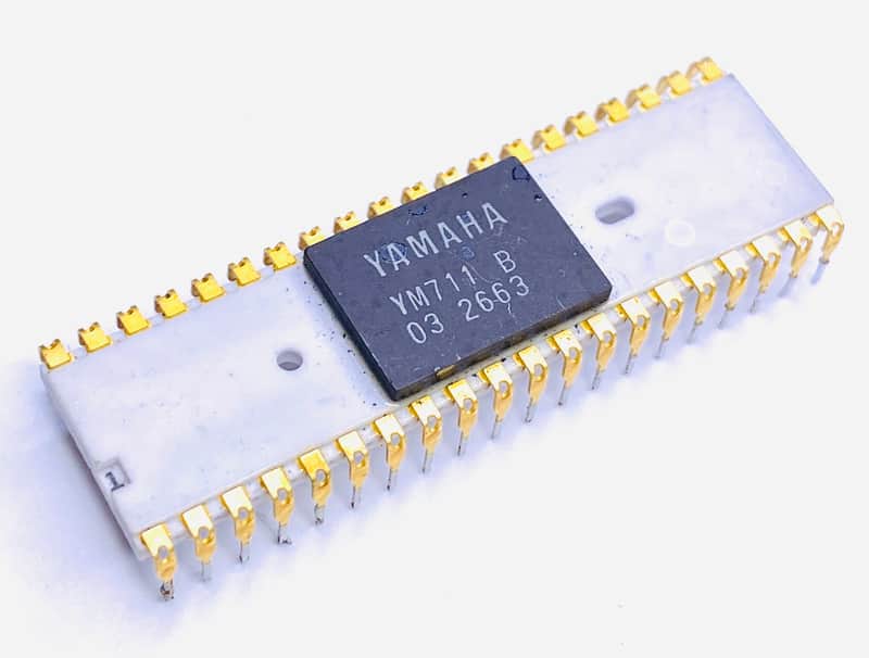 Yamaha YM711 B IC Chip for Vintage Yamaha Keyboards image 1