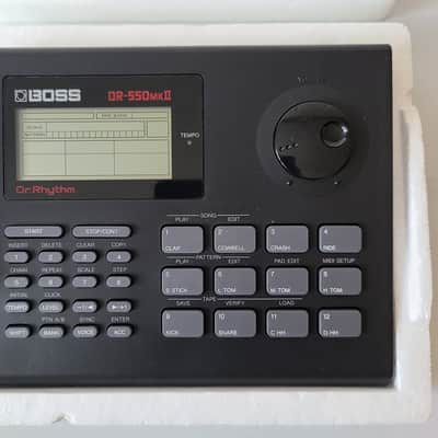 Boss DR-550 MkII Dr. Rhythm with power adapter, manual, and box image 3