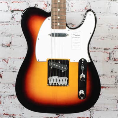 Fender Standard Tele, Laurel Fingerboard, White Pickguard, 3-Color Sunburst