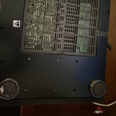 Sony vintage amplifier Ta av 670 1987 Black image 6