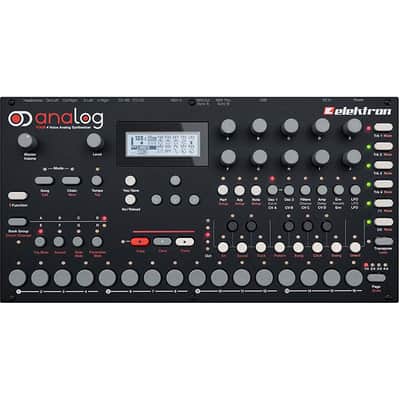 Elektron Analog Four 4 Table Top Voice Analog Synthesizer Module image 1