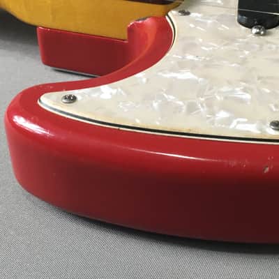 Lefty Boutique Vintage Custom Relic “Musicmaster II” Dakota Red Nitro Lacquer Musikraft 24” Short Scale HSC image 14