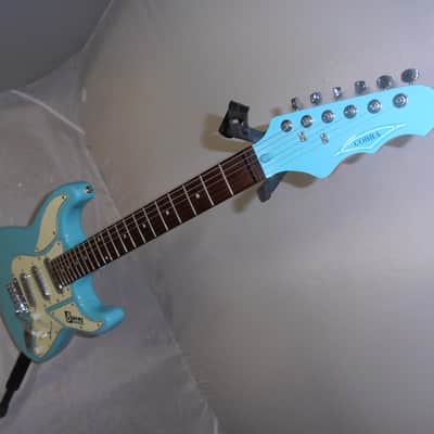 Burns Cobra Club Series Sonic Blue, nice! image 3