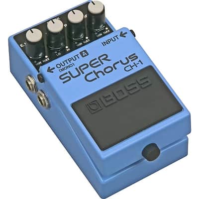 BOSS  CH-1 Super Chorus Effects Pedal 2024 - Blue image 1
