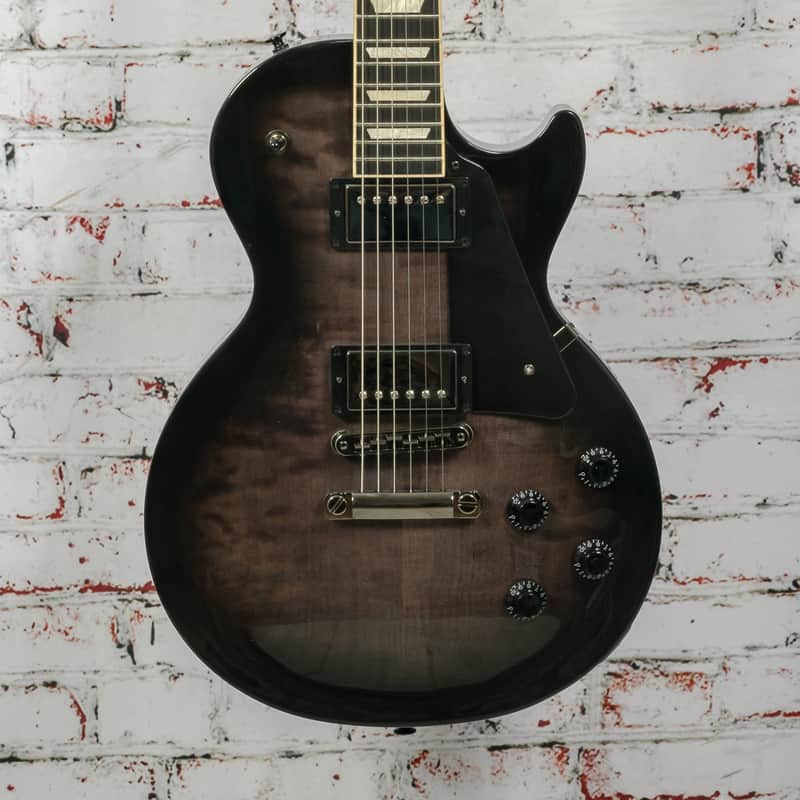 Gibson Les Paul Studio Session 2024 - Present Translucent Ebony Burst image 1