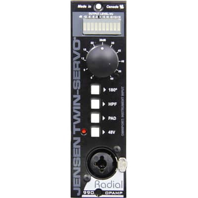 Radial Twin-Servo 500-Series Preamp