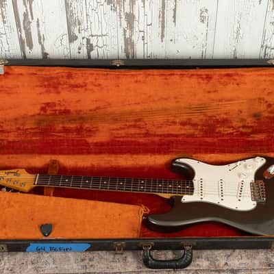 Fender Stratocaster - 1964 - Charcoal Frost Metallic Refinish image 20