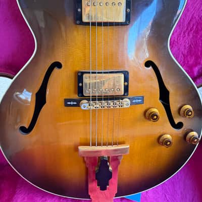 1991 Gibson L-4 CES, All Original, Gold Hardware, Original Warranty Card, Very Good Condition image 3