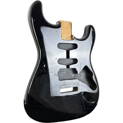 Fender Japan Stratocaster Body - Black image 2