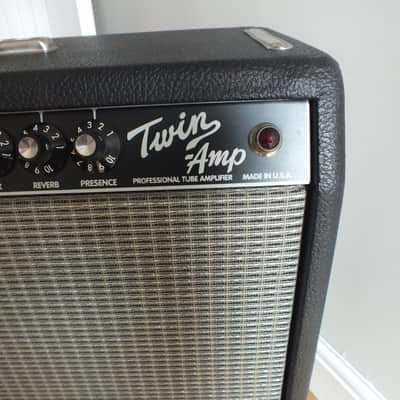 Fender Twin Amp 1999 - Black panel Bild 2