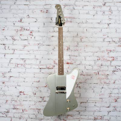 Used Epiphone 1963 Firebird I (Incl. Hard Case) Silver Mist image 2