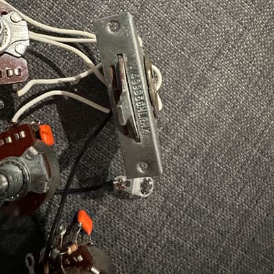 1990 Fender American Standard Stratocaster Original USA Pickups & Wiring Harness image 2