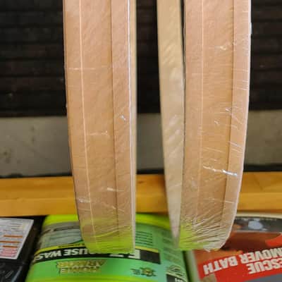 Unbranded 22” Bass Drum Hoops Set of 2 w/19mm Inlay Channel NiCe 2025 - Maple image 1